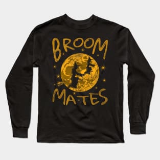 Broom Mates | Witches on Broomsticks Long Sleeve T-Shirt